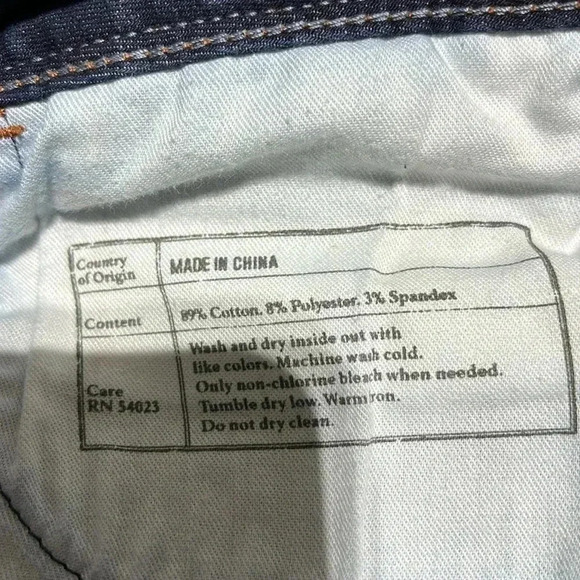 Banana Republic Boot cut, stretch, five pocket blue jeans - 29x32 - Picture 9 of 9